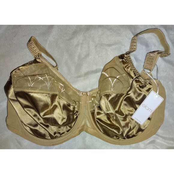 NWT Elomi Cate Size 34K Bra Underwired Plus Size Lingerie Side Support Lace - Picture 2 of 8